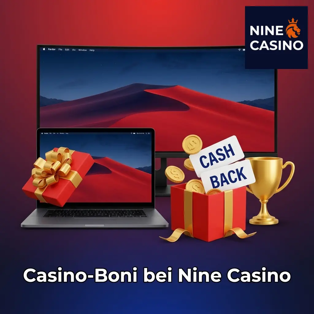 Nine Casino Boni für österreichische Spieler: Willkommensbonus, Freispiele, Reload und Cashback
