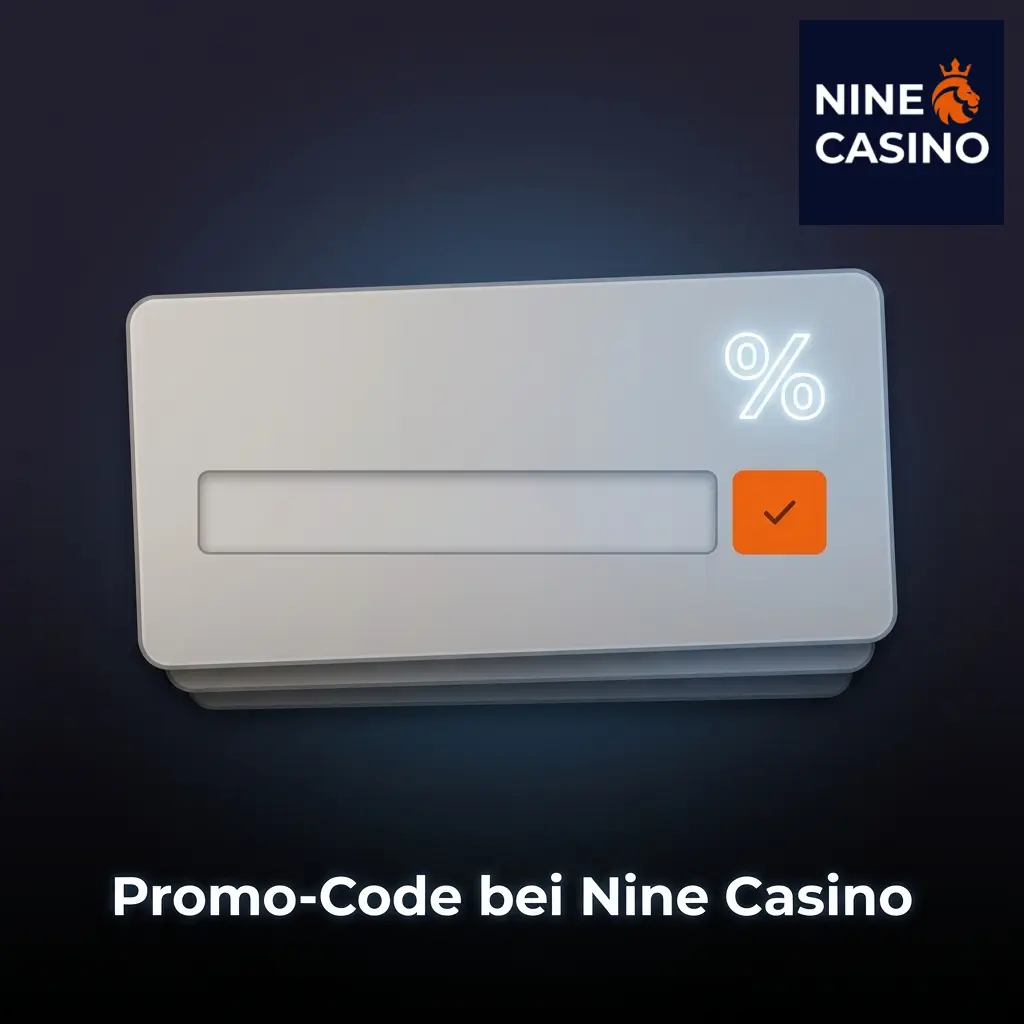 Nine Casino Promo-Code Eingabefeld beim Einzahlungsvorgang für österreichische Nutzer
