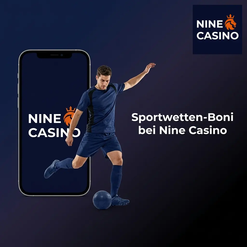 Nine Casino Sportwetten-Boni für Fußball, Tennis und Esports mit Einzahlungsbonus und Kombiwetten-Angeboten