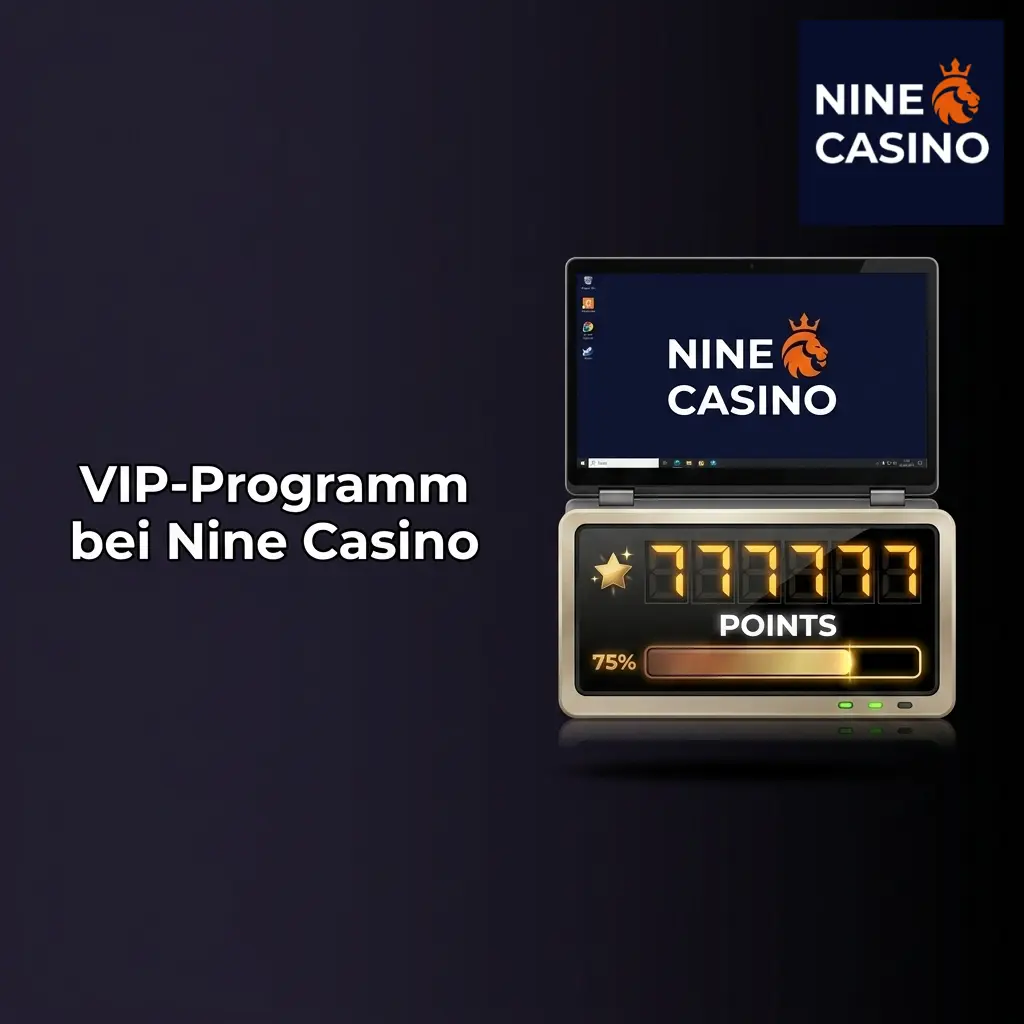 VIP-Programm bei Nine Casino: Treuepunkte sammeln, Stufen aufsteigen und exklusive Vorteile genießen