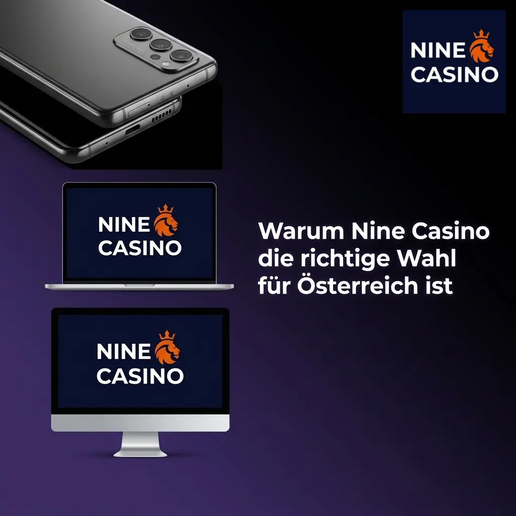Nine Casino Österreich – Casino, Sportwetten & App mit Willkommensbonus bis 450 EUR